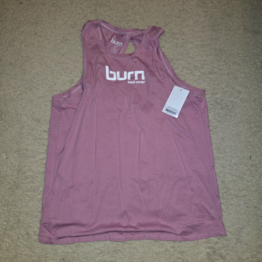 Burn Boot Camp Pink Tank Top